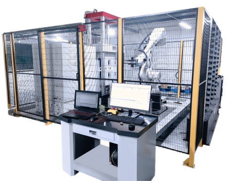 機器人全自動液（yè）壓拉伸（shēn）試驗（yàn）機（螺紋鋼/中厚板）-LZW係列