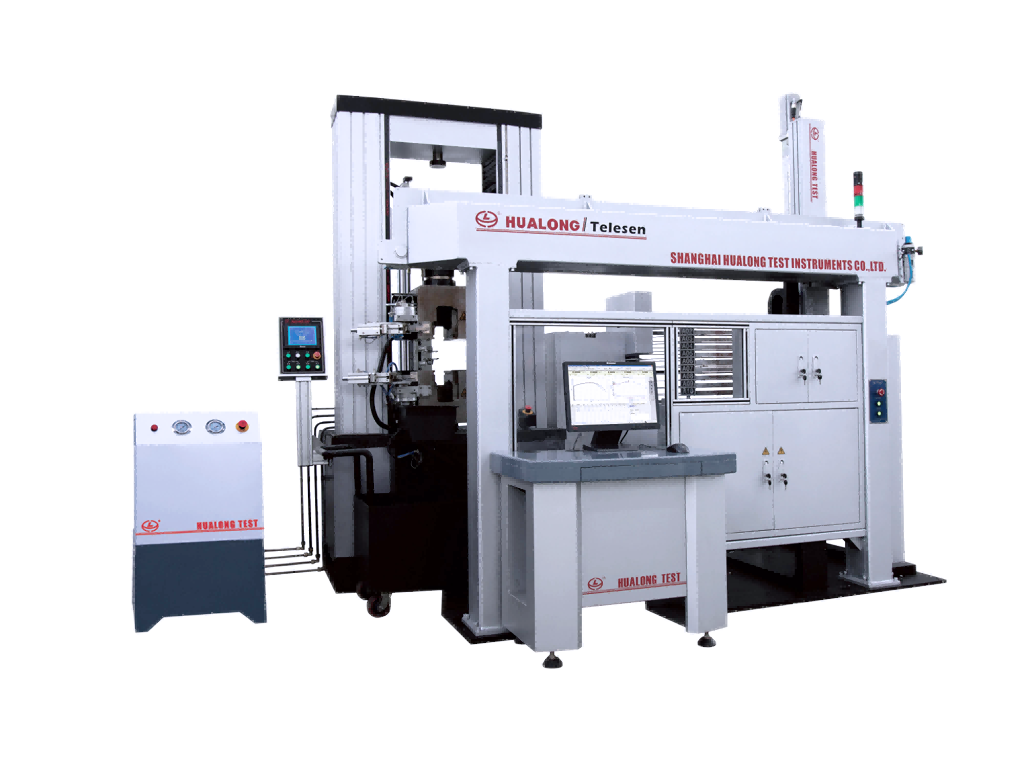 全自動拉（lā）伸（shēn）試驗機（中厚板/啞鈴棒材（cái）-600kN）-LZW係列